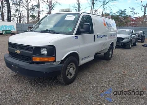 2016 Chevrolet Express 2500 Work Van from USA, damaged, VIN 1GCWGAFF7G1125671
